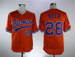 Clemson Tigers #28 Seth Beer Orange College Baseball Jersey Mlb
