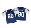 Nike Cowboys #90 Demarcus Lawrence Navy Bluewhite Throwback Men's Stitched Nfl Elite Jersey Nfl