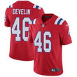 Nike Patriots #46 James Develin Red Alternate Men's Stitched Nfl Vapor Untouchable Limited Jersey Nfl