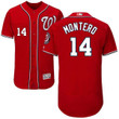 Washington Nationals #14 Miguel Montero Red Flexbase Collection Stitched Mlb Jersey Mlb