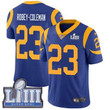 #23 Limited Nickell Robey-Coleman Royal Blue Nike Nfl Alternate Youth Jersey Los Angeles Rams Vapor Untouchable Super Bowl Liii Bound Nfl