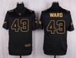 Nike Broncos #43 T.J. Ward Black Men's Stitched Nfl Elite Pro Line Gold Collection Jersey Nfl