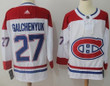 Adidas Canadiens #27 Alex Galchenyuk White Road Stitched Nhl Jersey Nhl