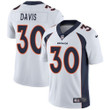 Nike Denver Broncos #30 Terrell Davis White Men's Stitched Nfl Vapor Untouchable Limited Jersey Nfl