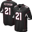 Nike Arizona Cardinals #21 Patrick Peterson Black Game Jersey Nfl