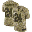 Nike Redskins #24 Josh Norman Camo Men's Stitched Nfl Limited 2018 Salute To Service Jersey Nfl