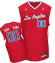 Personalize Jersey Mens Los Angeles Clippers Customized Red Jersey Nba