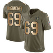 Nike 49Ers #69 Mike Mcglinchey Olive Gold Men's Stitched Nfl Limited 2017 Salute To Service Jersey Nfl