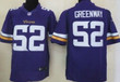 Nike Minnesota Vikings #52 Chad Greenway 2013 Purple Limited Jersey Nfl
