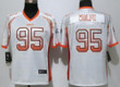 Women's Denver Broncos #95 Derek Wolfe White Drift Fashion Nfl Nike Jersey Nfl- Women's