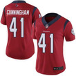 Texans #41 Zach Cunningham Red Alternate Women's Stitched Football Vapor Untouchable Limited Jersey Nfl- Women's