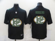 Men's Green Bay Packers #12 Aaron Rodgers Black 2020 Shadow Logo Vapor Untouchable Stitched Nfl Nike Limited Jersey Nfl
