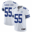 Men Dallas Cowboys #55 Leighton Vander Esch 60Th Anniversary White Vapor Untouchable Stitched Nfl Nike Limited Jersey Nfl