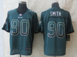 Nike Philadelphia Eagles #90 Marcus Smith Drift Fashion Dark Green Elite Jersey Nfl