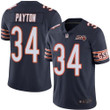 Chicago Bears #34 Walter Payton Navy Blue Team Color Men's Stitched Football 100Th Season Vapor Limited Jersey Nfl