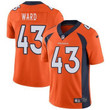 Nike Denver Broncos #43 T.J. Ward Orange Team Color Men's Stitched Nfl Vapor Untouchable Limited Jersey Nfl