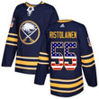Adidas Sabres #55 Rasmus Ristolainen Navy Blue Home Usa Flag Stitched Nhl Jersey Nhl