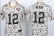 Nike New England Patriots #12 Tom Brady 2013 Usmc Camo Elite Jersey Nfl