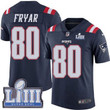 #80 Limited Irving Fryar Navy Blue Nike Nfl Men's Jersey New England Patriots Rush Vapor Untouchable Super Bowl Liii Bound Nfl