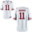 Men's San Francisco 49Ers #11 Marquise Goodwin White Road Stitched Nfl Nike Game Jersey Nfl