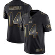 Jets #14 Sam Darnold Black Gold Men's Stitched Football Vapor Untouchable Limited Jersey Nfl