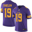 Nike Vikings #19 Adam Thielen Purple Men's Stitched Nfl Limited Rush Jersey Nfl