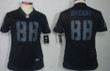 Nike Dallas Cowboys #88 Dez Bryant Black Impact Limited Womens Jersey Nfl- Women's