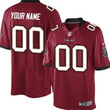 Personalize Jerseymen's Nike Tampa Bay Buccaneers Customized Red Limited Jersey Nfl