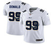 Men's Los Angeles Rams #99 Aaron Donald White 2020 Shadow Logo Vapor Untouchable Stitched Nfl Nike Limited Jersey Nfl