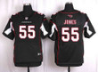 Men's Arizona Cardinals #55 Chandler Jones Black Alternate Nfl Nike Elite Jersey Nfl