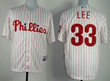 Philadelphia Phillies #33 Cliff Lee White Jersey Mlb