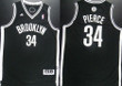 Brooklyn Nets #34 Paul Pierce Revolution 30 Swingman Black Jersey Nba