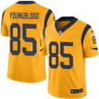 Men's Nike Rams 85 Jack Youngblood Gold Color Rush Limited Jersey Nfl