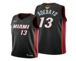 Men's Miami Heat #13 Bam Adebayo 2020 Black Finals Bound Association Edition Stitched Nba Jersey Nba