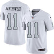Nike Raiders #11 Sebastian Janikowski White Men's Stitched Nfl Limited Rush Jersey Nfl