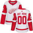 Personalize Jersey Women's Adidas Detroit Red Wings Nhl White Customized Jersey Nhl