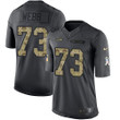 Men's Seattle Seahawks #73 J'marcus Webb Black Anthracite 2016 Salute To Service Stitched Nfl Nike Limited Jersey Nfl