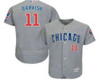 Men's Chicago Cubs #11 Yu Darvish Grey Road Stitched Mlb Flex Base Jersey Mlb