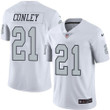 Nike Oakland Raiders #21 Gareon Conley White Men's Stitched Nfl Limited Rush Jersey Nfl