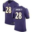 Nike Baltimore Ravens #28 Anthony Averett Purple Team Color Men's Stitched Nfl Vapor Untouchable Elite Jersey Nfl