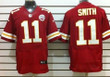 Nike Kansas City Chiefs #11 Alex Smith Red Elite Jersey Nfl