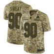 Redskins #90 Montez Sweat Camo Men's Stitched Football Limited 2018 Salute To Service Jersey Nfl