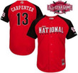 National League St. Louis Cardinals #13 Matt Carpenter 2015 Mlb All-Star Red Jersey Mlb