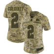Nike Chiefs #2 Dustin Colquitt Camo Women's Stitched Nfl Limited 2018 Salute To Service Jersey Nfl- Women's