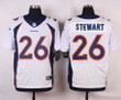 Men's Denver Broncos #26 Darian Stewart White Road Nfl Nike Elite Jersey Nfl