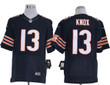 Size 60 4Xl-Johnny Knox Chicago Bears #13 Blue Stitched Nike Elite Nfl Jerseys Nfl