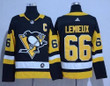 Adidas Pittsburgh Penguins #66 Mario Lemieux Black Alternate Stitched Nhl Jersey Nhl