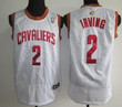 Cleveland Cavaliers #2 Kyrie Irving White Swingman Jersey Nba