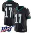 Nike Eagles #17 Alshon Jeffery Black Alternate Men's Stitched Nfl 100Th Season Vapor Limited Jersey Nfl