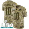 Nike 49Ers #10 Jimmy Garoppolo Camo Super Bowl Liv 2020 Men's Stitched Nfl Limited 2018 Salute To Service Jersey Nfl